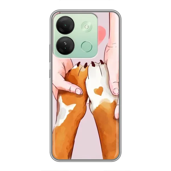 Чехол с рисунком «Любовь к собакам» для Infinix Smart 7 HD Чехол с рисунком «Любовь к собакам» для Infinix Smart 7 HD