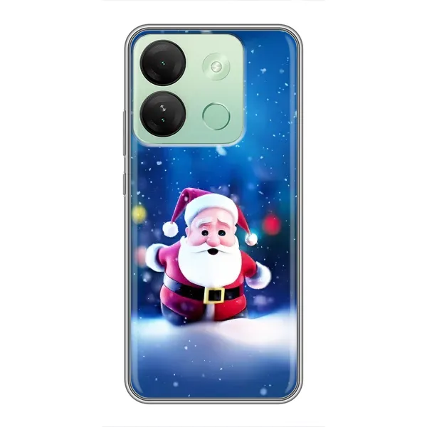Чехол с рисунком «Маленький Дед Мороз» для Infinix Smart 7 HD Чехол с рисунком «Маленький Дед Мороз» для Infinix Smart 7 HD