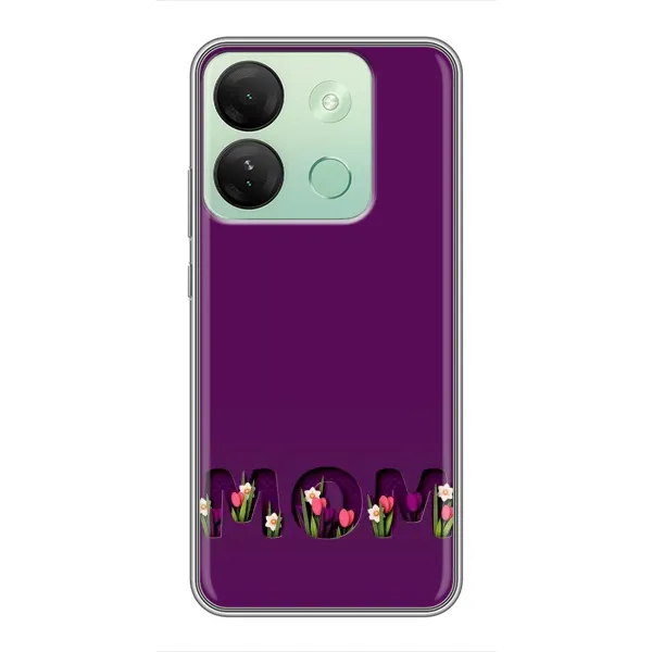 Чохол з малюнком «Мама з квітами» для Infinix Smart 7 HD Чохол з малюнком «Мама з квітами» для Infinix Smart 7 HD