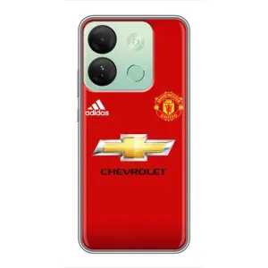 Силиконовые Чехлы принт Футбол на Infinix Smart 7 HD (Man United)