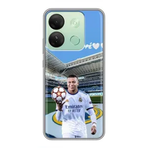 Чехол (TPU) с Футболистом на Infinix Smart 7 HD (Mbappe Real)