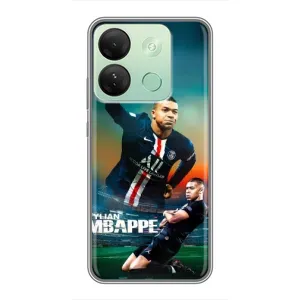 Чехол (TPU) с Футболистом на Infinix Smart 7 HD (MBAPPE)