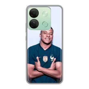 Чехол (TPU) с Футболистом на Infinix Smart 7 HD (Мбаппешичка)