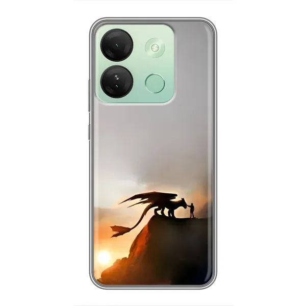 Чехол с рисунком «Мультиик Беззубик» для Infinix Smart 7 HD Чехол с рисунком «Мультиик Беззубик» для Infinix Smart 7 HD