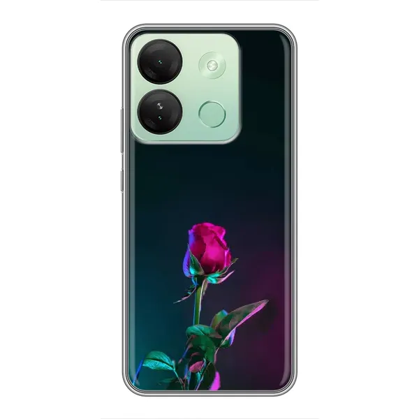 Чехол с рисунком «Ночная роза» для Infinix Smart 7 HD Чехол с рисунком «Ночная роза» для Infinix Smart 7 HD