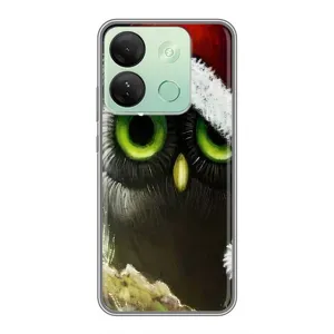 Чехлы с принтом СОВЫ для Infinix Smart 7 HD (Новогодняя Сова)