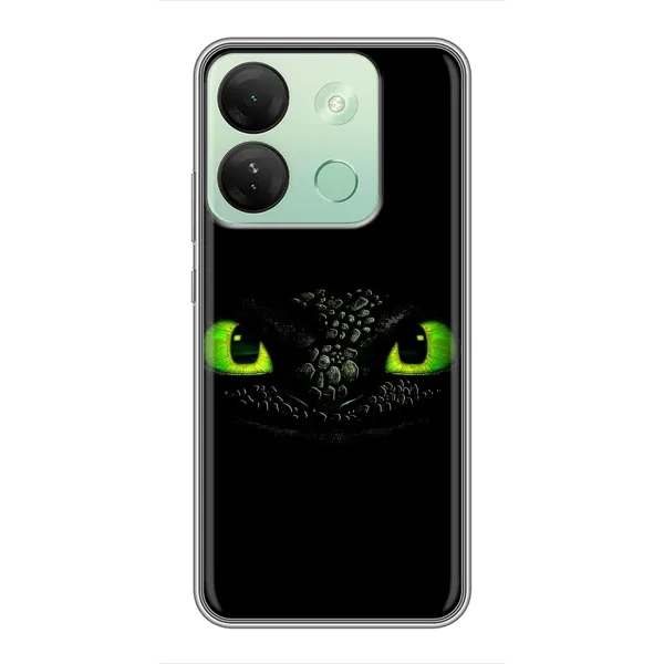 Чехол с рисунком «Глаза Беззубика» для Infinix Smart 7 HD Чехол с рисунком «Глаза Беззубика» для Infinix Smart 7 HD