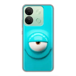 Силиконовые Чехлы (смешные стикеры) для Infinix Smart 7 HD (Одноглазик)