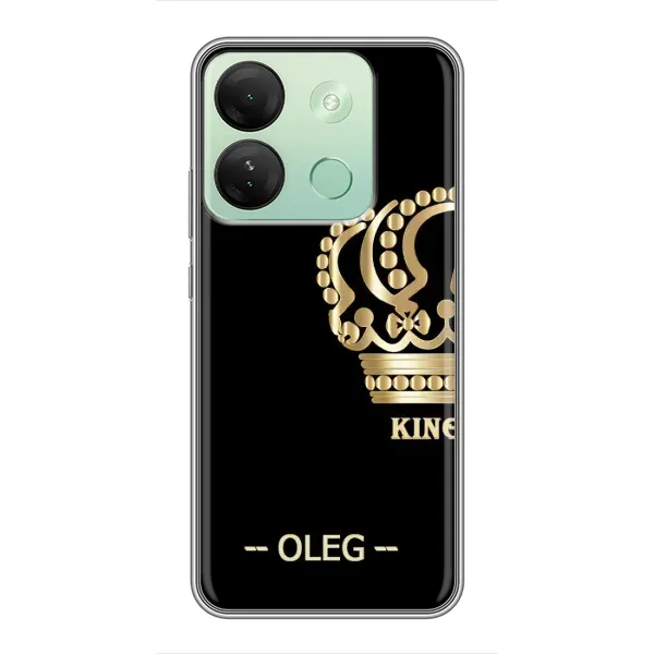 Чехол с рисунком «OLEG» для Infinix Smart 7 HD