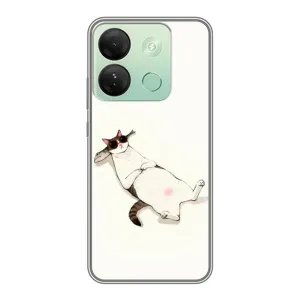 Чехол на тематику: Коты для Infinix Smart 7 HD (Отдых)