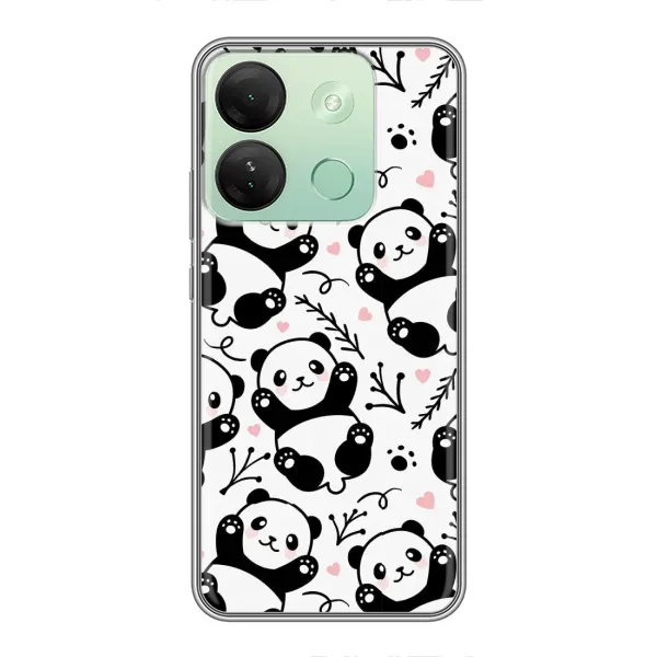 Чехол с рисунком «Пандочки» для Infinix Smart 7 HD Чехол с рисунком «Пандочки» для Infinix Smart 7 HD