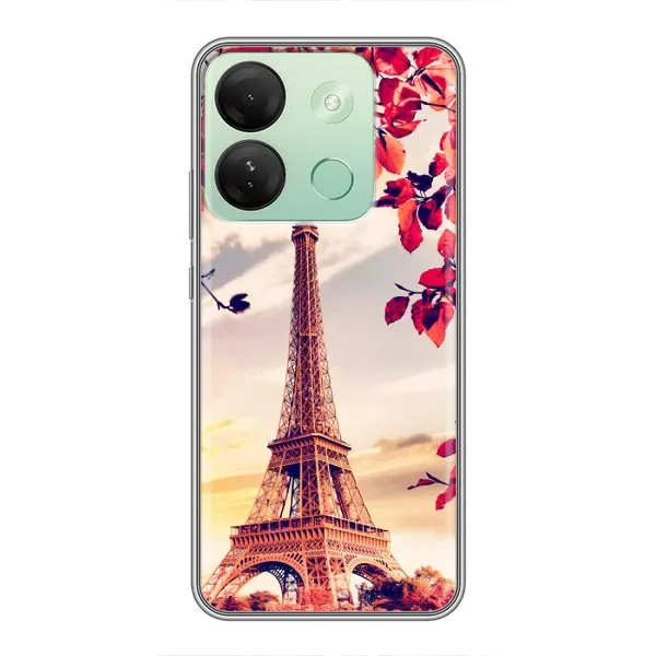 Чехол с рисунком «Paris photo» для Infinix Smart 7 HD Чехол с рисунком «Paris photo» для Infinix Smart 7 HD