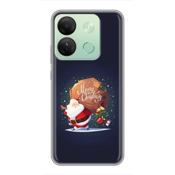 Чехол с рисунком «Подарки от Санты» для Infinix Smart 7 HD Чехол с рисунком «Подарки от Санты» для Infinix Smart 7 HD