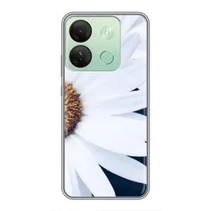 Чохол з ромашками на Infinix Smart 7 HD (Пів ромашки)