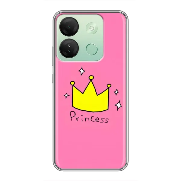 Чехол с рисунком «Princess» для Infinix Smart 7 HD Чехол с рисунком «Princess» для Infinix Smart 7 HD