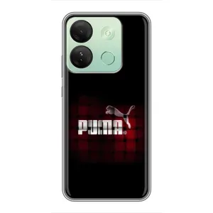 Чехол с Брендами одежды на Инфиникс Смарт 7 ШД (PUMA стиль)