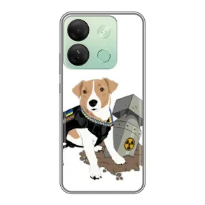 Чехол с принтом Собаки Патрон для Infinix Smart 7 HD (Пёс Патрон с ракетой)