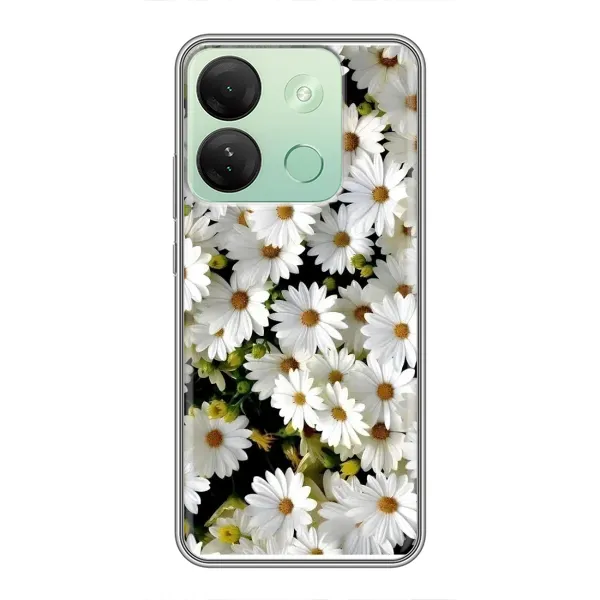 Чехол с рисунком «Рамка в ромашках» для Infinix Smart 7 HD Чехол с рисунком «Рамка в ромашках» для Infinix Smart 7 HD