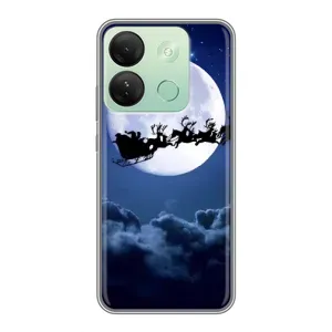 Чохол Санта Клаус для Infinix Smart 7 HD (Санта - місяць)