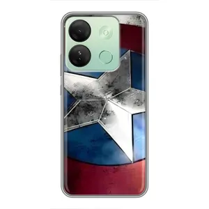 Чохол с Щітом Капітана Америки на Infinix Smart 7 HD (Щит Капітана Америки)