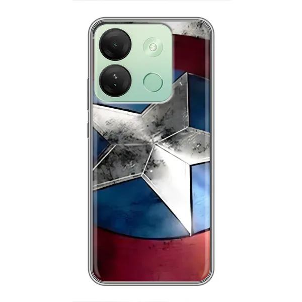 Чехол с рисунком «Щит Капитана Америки» для Infinix Smart 7 HD Чехол с рисунком «Щит Капитана Америки» для Infinix Smart 7 HD