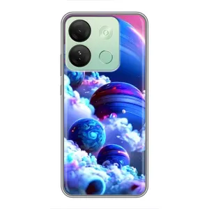 Чохли КОСМОС  на Infinix Smart 7 HD (Сині планети)