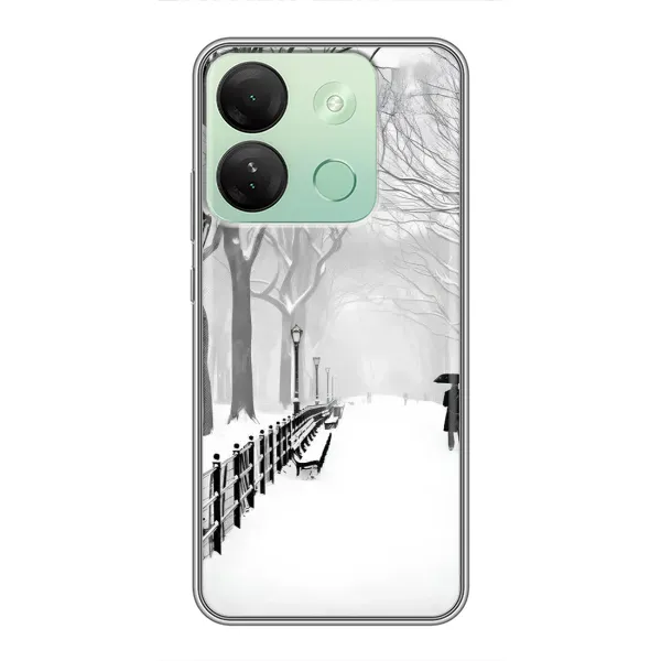 Чехол с рисунком «Снегом замело» для Infinix Smart 7 HD Чехол с рисунком «Снегом замело» для Infinix Smart 7 HD