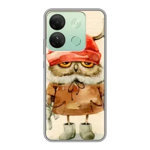 Аксессуары Чехлы с принтом СОВЫ для Infinix Smart 7 HD