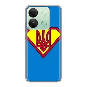 Чехол с картинкой (Патриотический ГЕРБ) на Infinix Smart 7 HD (Super - Герб)