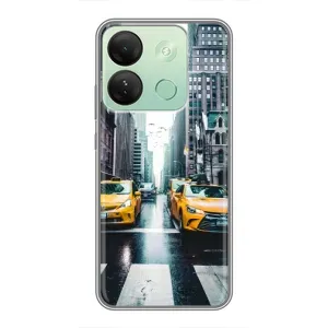 Силиконовый бампер (Работники) на Infinix Smart 7 HD (Такси)