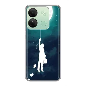 Чохол (ТПУ) з планетами на Infinix Smart 7 HD (To The moon)