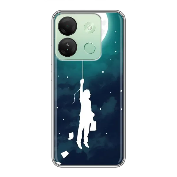Чехол с рисунком «To The moon» для Infinix Smart 7 HD