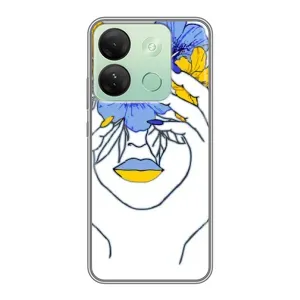 Чохол на Infinix Smart 7 HD (Український дизайн) (Українка на всю голову)