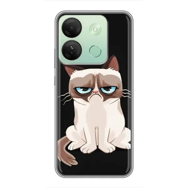 Чехол с рисунком «Взгляд кота» для Infinix Smart 7 HD Чехол с рисунком «Взгляд кота» для Infinix Smart 7 HD
