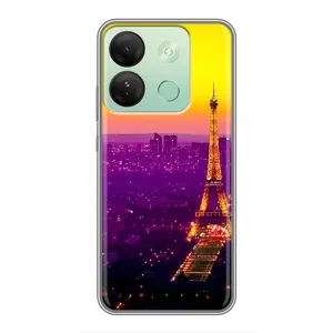 Чехол с Эйфелевой башней на Infinix Smart 7 HD (Яркая башня)