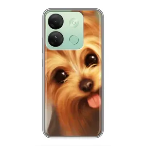 Чехол (ТПУ) Милые собачки для Infinix Smart 7 HD (Йоршенский терьер)