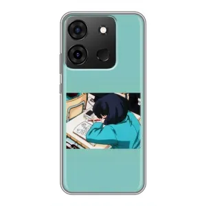 Чехол с персонажами АНИМЕ на Infinix Smart 7 (Аканэ Тэндо)