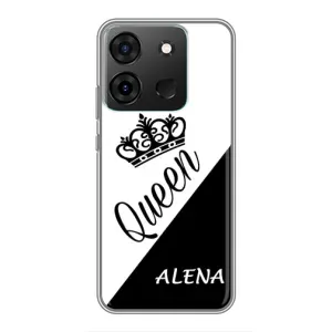 Именные  Женские Чехлы для Infinix Smart 7 (ALENA)
