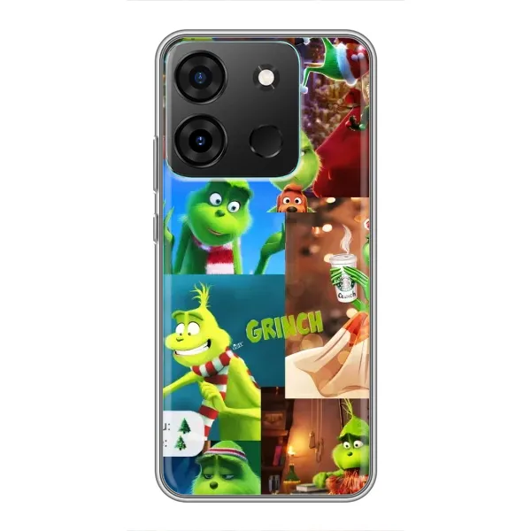 Чехол с рисунком «Арт Гринч» для Infinix Smart 7 Чехол с рисунком «Арт Гринч» для Infinix Smart 7