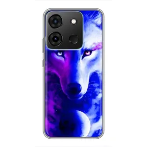 Чехол с Волком на Infinix Smart 7 (Арт-Волк)
