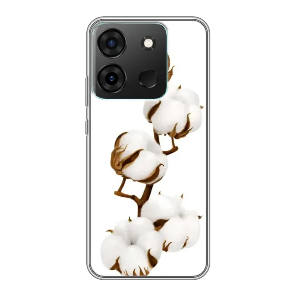 Чехол с рисунком «Бавовна» для Infinix Smart 7 Чехол с рисунком «Бавовна» для Infinix Smart 7
