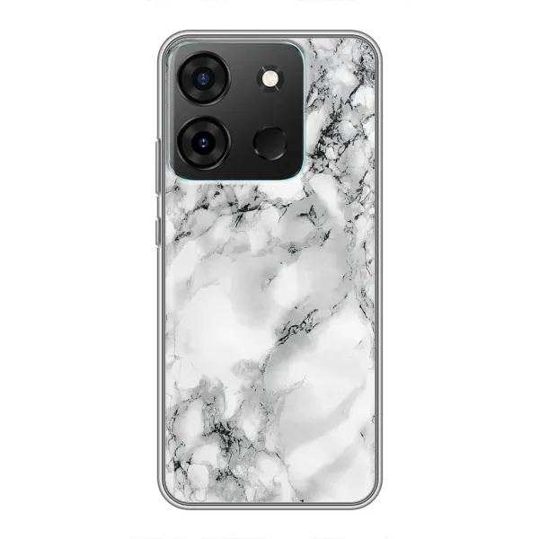 Чехол с рисунком «Белый мрамор» для Infinix Smart 7 Чехол с рисунком «Белый мрамор» для Infinix Smart 7