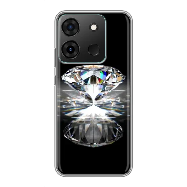 Чехол с рисунком «Бриллиант» для Infinix Smart 7 Чехол с рисунком «Бриллиант» для Infinix Smart 7