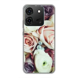 Чохли з принтом Троянд для Infinix Smart 7 (Букет Троянд)