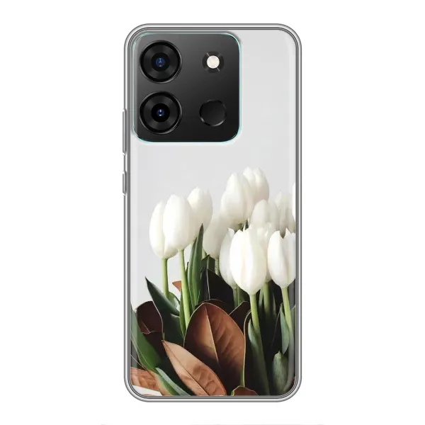 Чехол с рисунком «Букет тюльпанов» для Infinix Smart 7