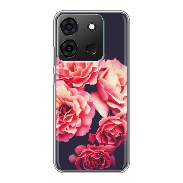 Чехол с рисунком «Бутоны» для Infinix Smart 7 Чехол с рисунком «Бутоны» для Infinix Smart 7