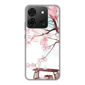 Чохол з картинкою Сакури на Infinix Smart 7 (Чайна церемонія)