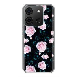 Чохли з принтом Троянд для Infinix Smart 7 (Чайні троянди)