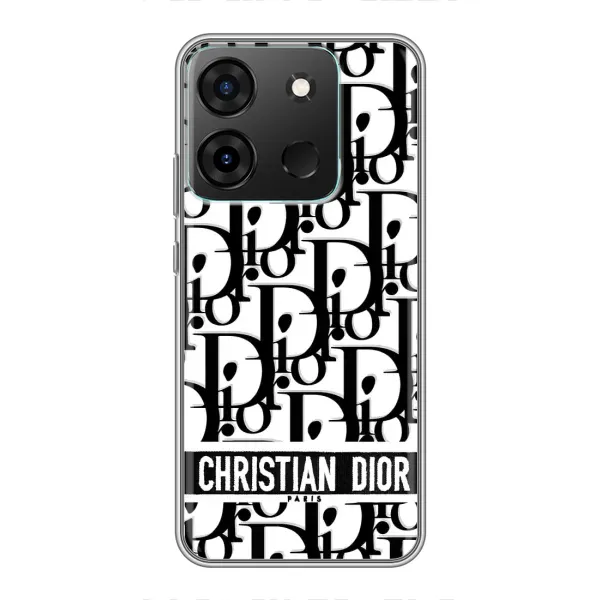 Чехол с рисунком «Christian Dior» для Infinix Smart 7