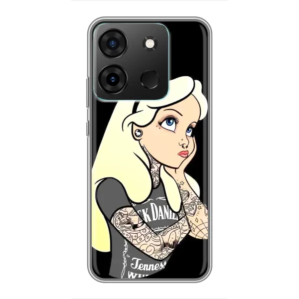 Чехол с рисунком «Девушка обиделась» для Infinix Smart 7 Чехол с рисунком «Девушка обиделась» для Infinix Smart 7